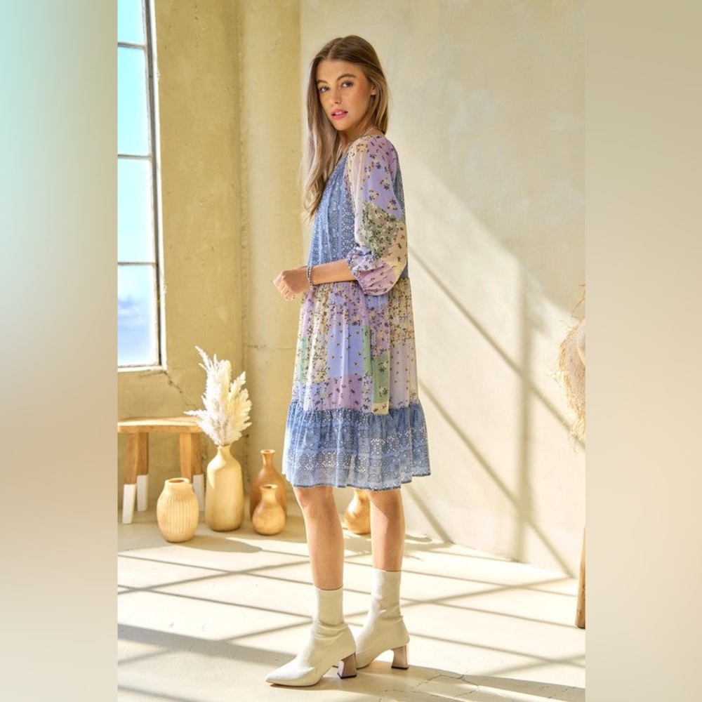 Turn Around Floral Dress